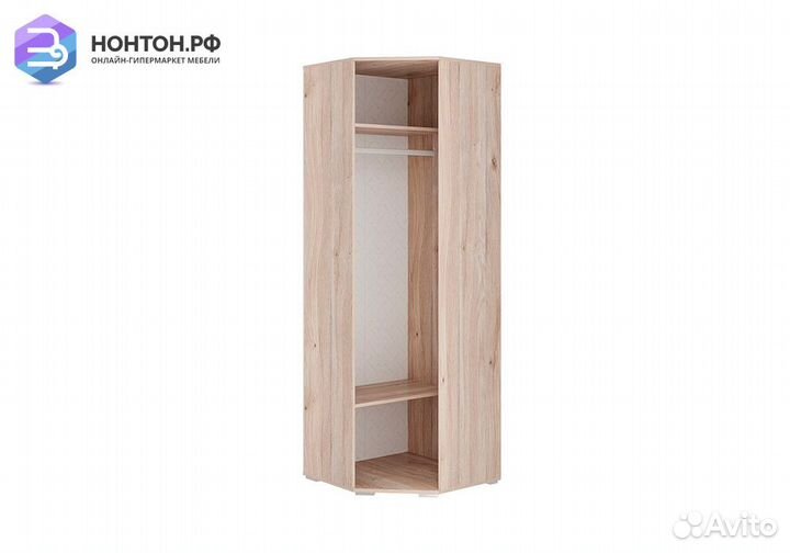 Шкаф угловой Лайк 09.01 дуб мария / изумруд