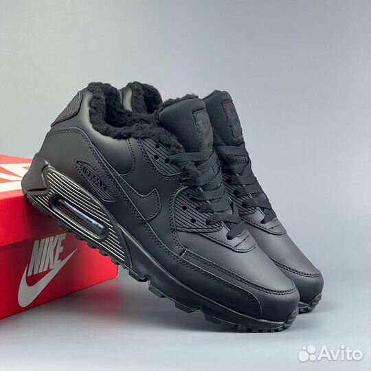 Кроссовки Nike Air Max 90 Зима с мехом