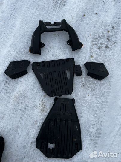 Защита днища оригинальная polaris 850 touring