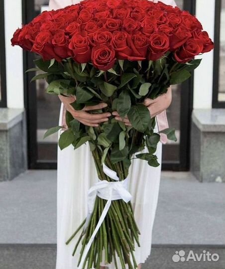 Высокие розы Букеты с доставкой