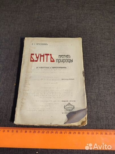 Пругавин Бунт против природы. (О хлыстах ) 1918