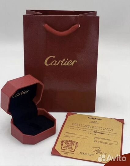 Упаковка cartier