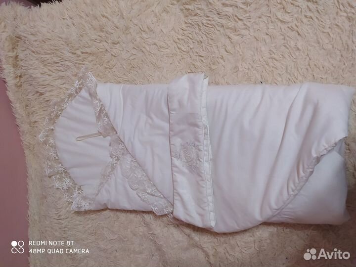 Конверт - одеяло на выписку(весна, лето)