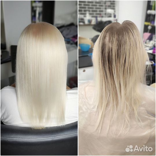 Парикмахерские услуги тотал блонд