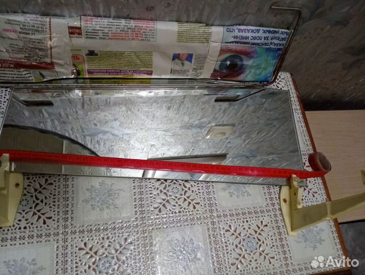 Зеркало 50на15 и полка качество
