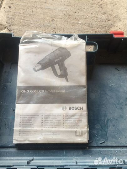 Технический фен Bosch GHG 660 LCD