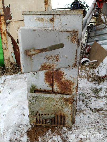 Печка с паровым отоплением СССР