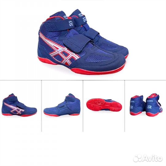 Борцовки Asics matflex с липучками для борьбы