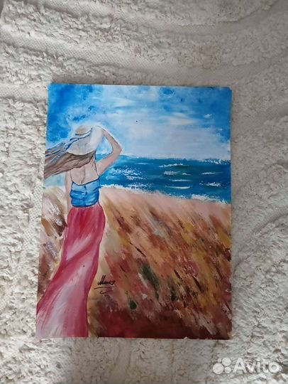 Девушка на пляже