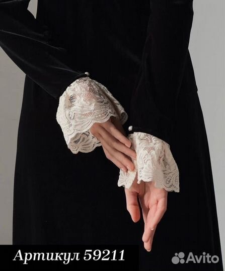 Платье бархат