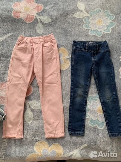 Вещи пакетом на девочку 104 110