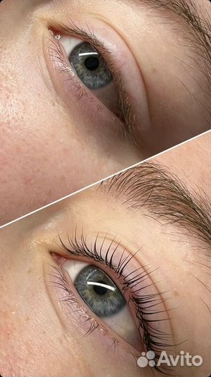 Ламинирование ресниц и бровей
