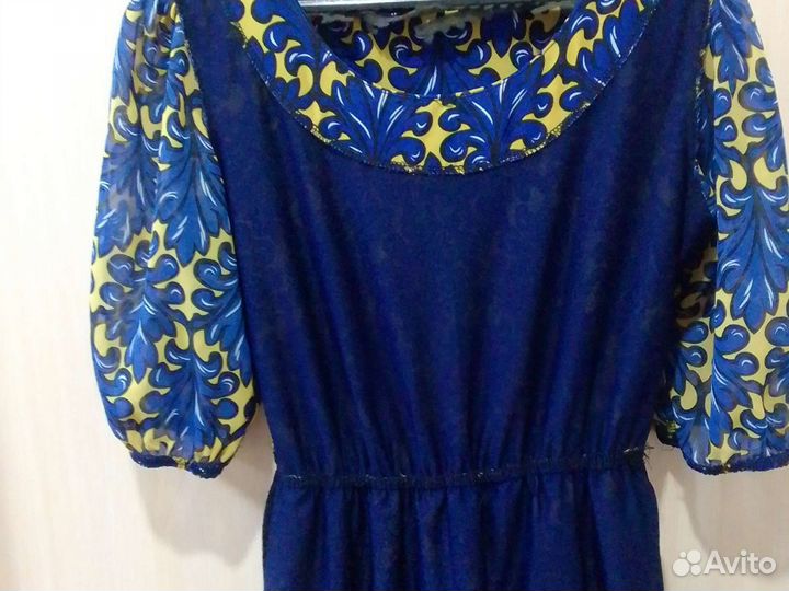 Вечернее платье 46 размера в пол