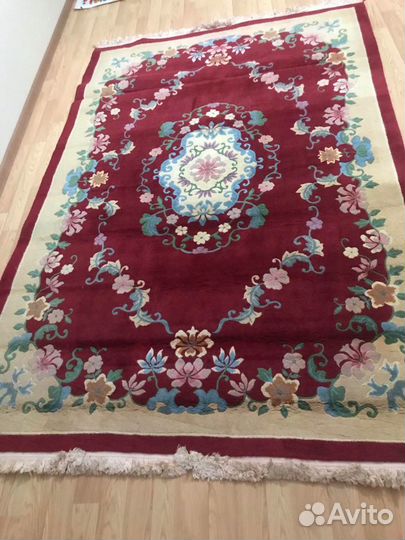 Ковер шерстяной ручной работы 2*3 Vietnam