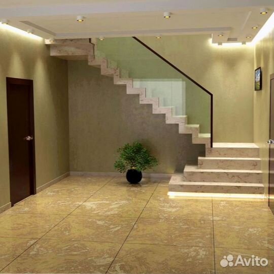 Бетонная лестница