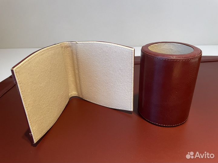 Набор настольный Protégé натуральная кожа