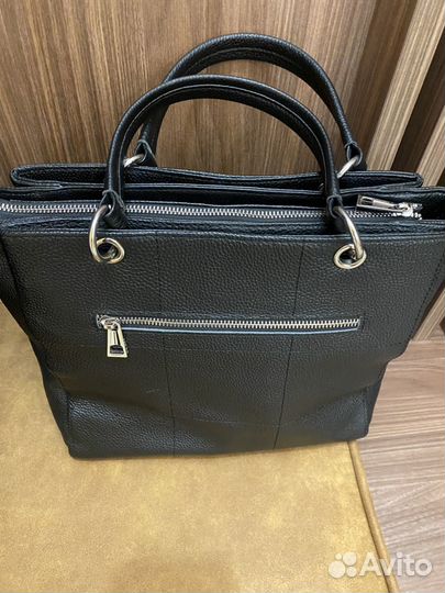 Сумка женская новая с ручками и длинным ремнем