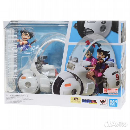 Фигурка Chogokin Dragon Ball Bulma bike -capsule.N