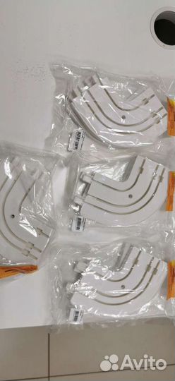 Углы для карниза 3-х рядного, в упаковке