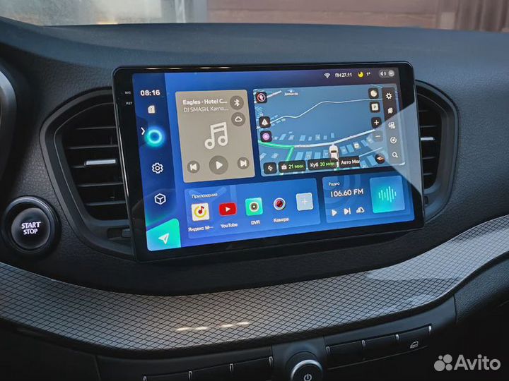 Магнитола Teyes CC3 2K LADA Vesta NG 4Gb+32Gb (B)