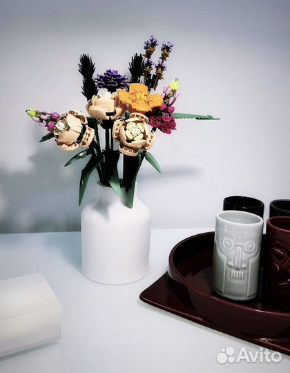 Набор декоративных кружек на подносе - IKEA