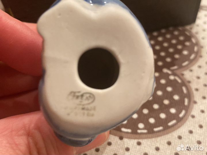 Форфоровые фигурки гжель