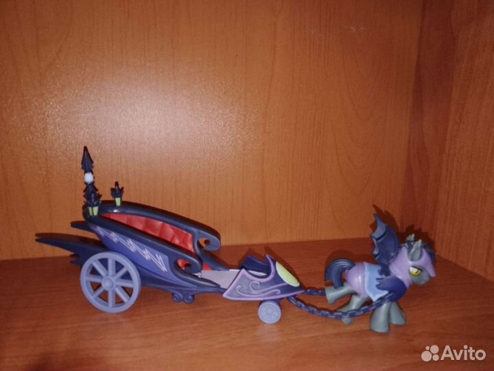 My little pony hasbro Лунная повозка