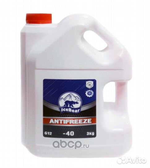 Антифриз g12 красный 3л