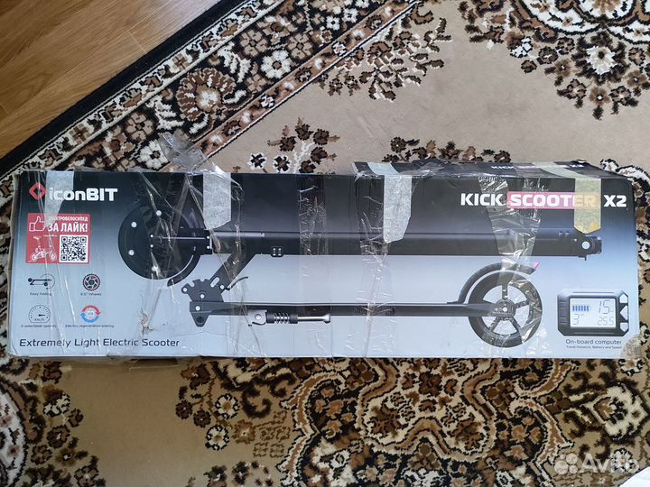 Электросамокат iconBIT Kick Scooter X2 2020