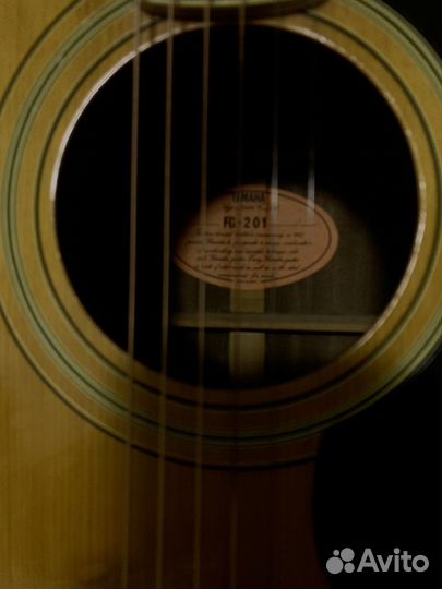 Yamaha fg201 japan