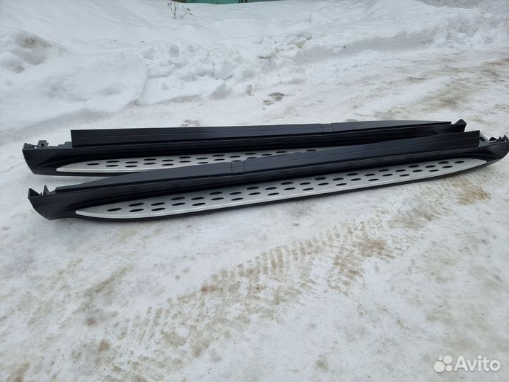 Пороги Mercedes GLE coupe