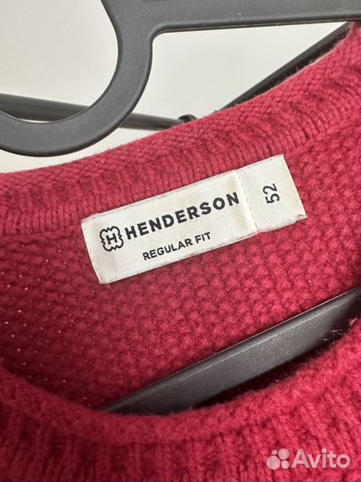 Мужской свитер henderson размер 52