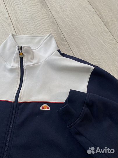 Винтажная олимпийка зип кофта Ellesse XL оригинал