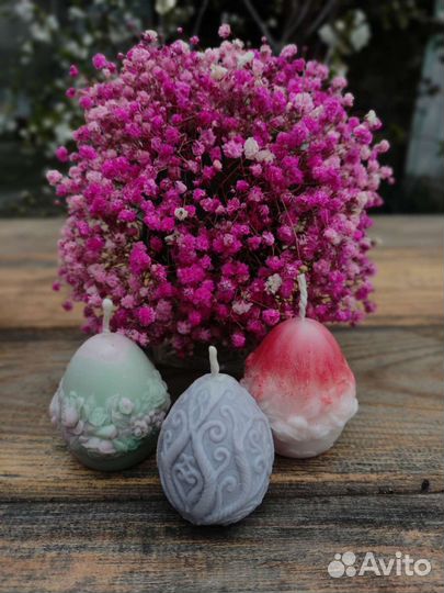 Свечи восковые ручной работы