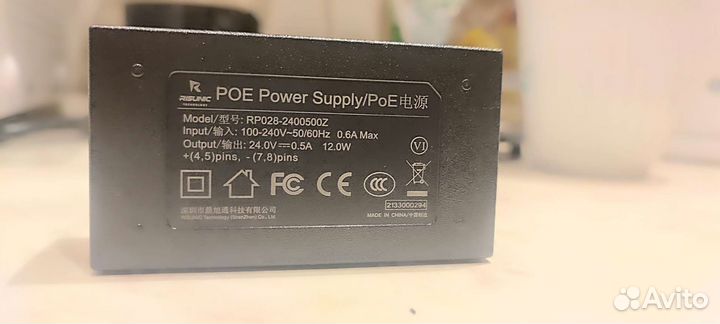 Poe инжектор 24в