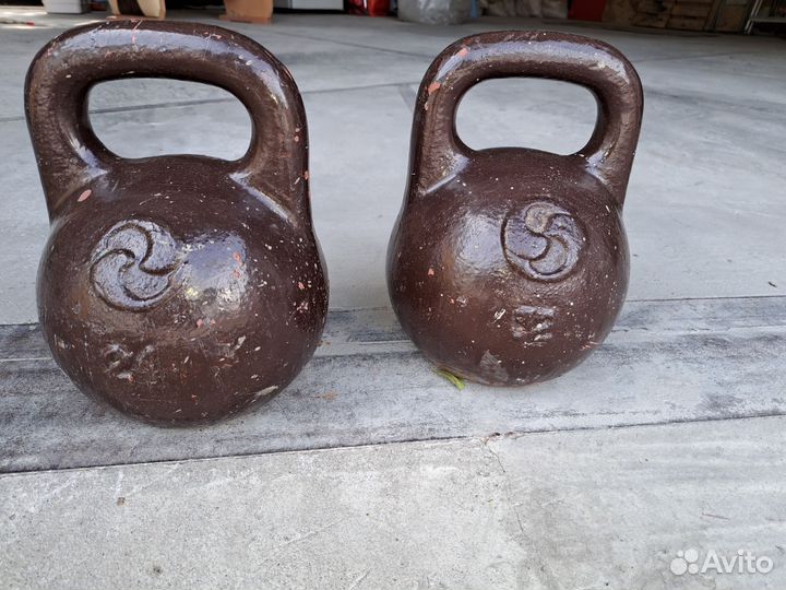 Гиря 24 кг бу