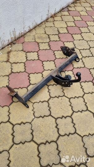 Фаркоп на mitsubishi pajero 4