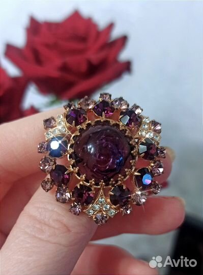 Брошь винтажная СССР