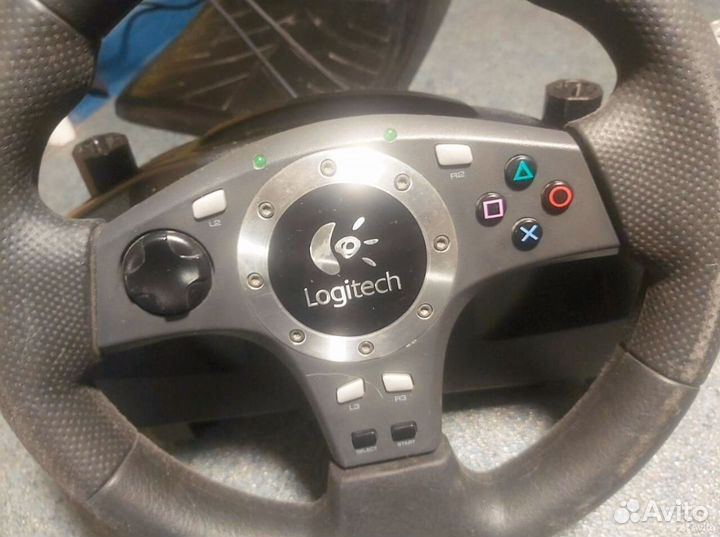 Руль Logitech driving force pro