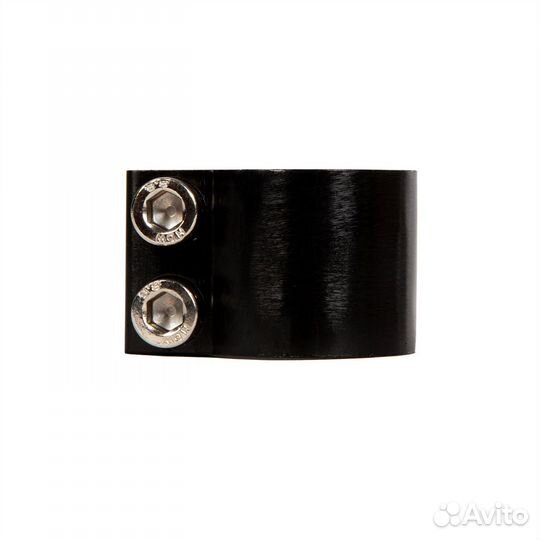 Зажим 28.6мм для самокатов, 2 болта, черный