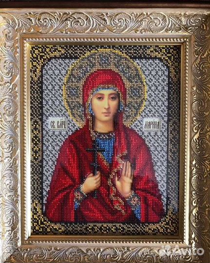 Вышивка бисером иконы