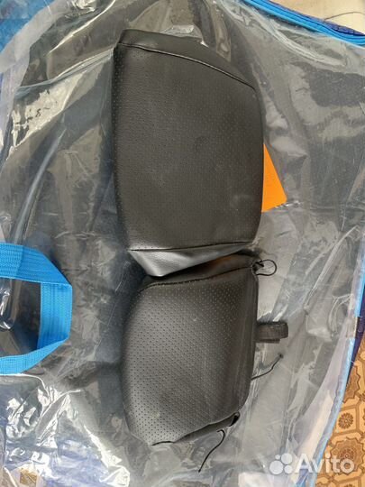 Авточехлы из экокожи на duster