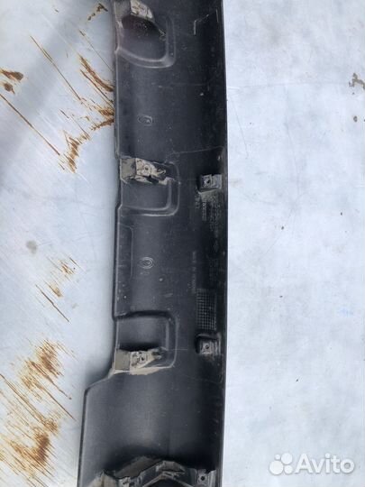 Накладка заднего бампера Sandero stepway 1