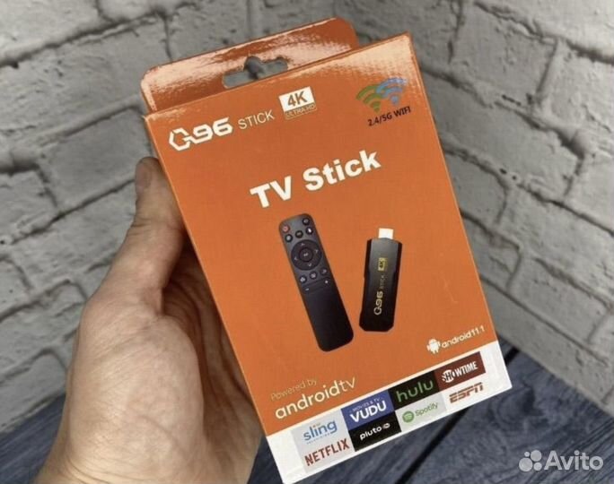 Смарт тв приставка Android TV Stick G96