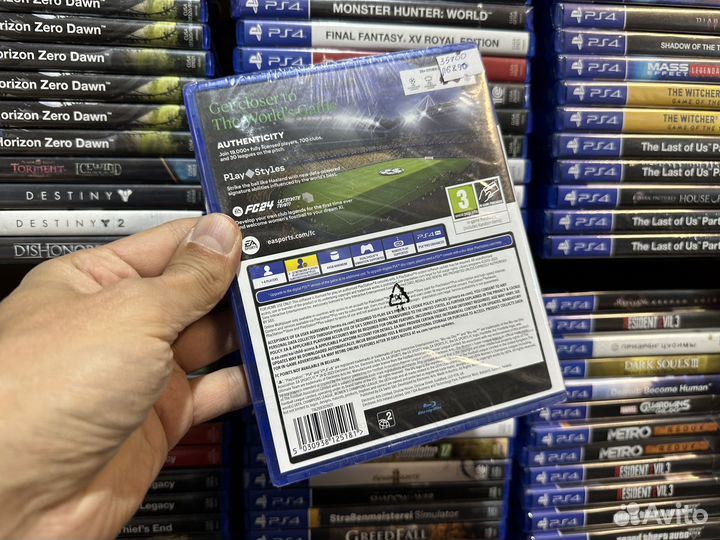 Ea fc 24 ps5 диск русская озвучка новый