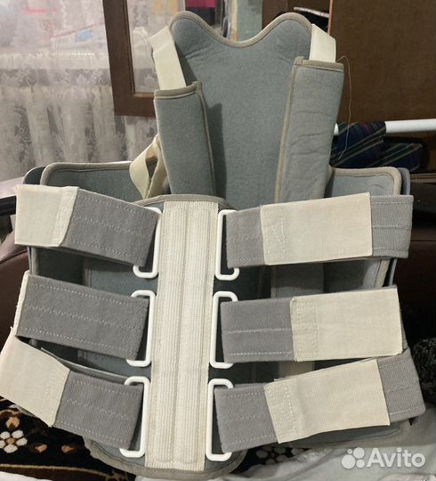 Корсет грудопоясничный жесткий с пластиковой рамой