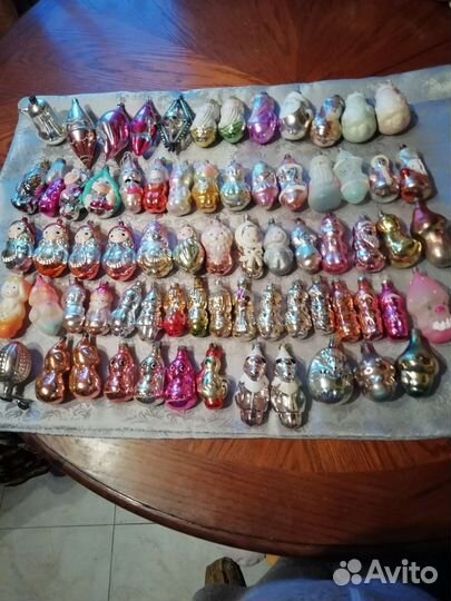 Елочные игрушки. ссср-250руб