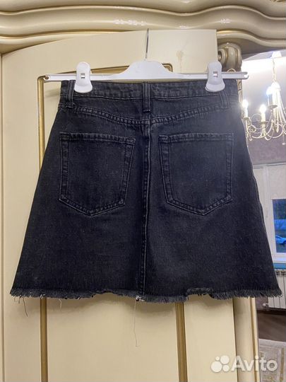 Юбка джинсовая