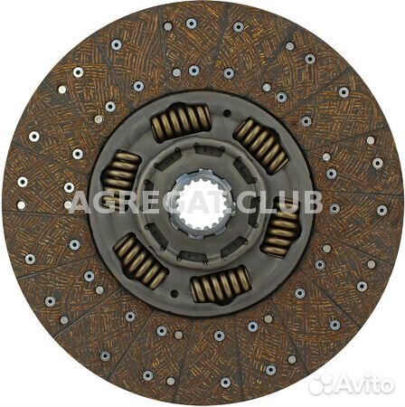 Диск сцепления krauf TCZ1054YK