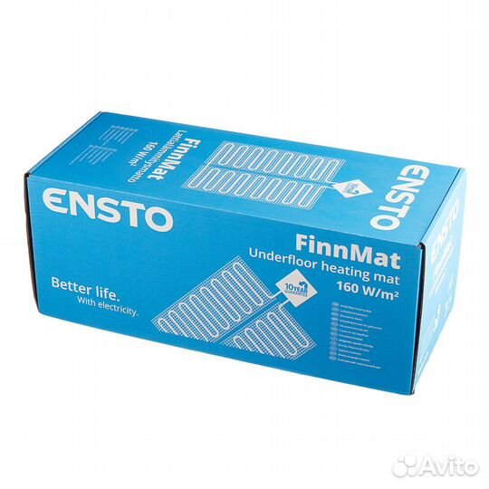 Теплый пол Ensto FinnMat 7 кв.м 160 Вт